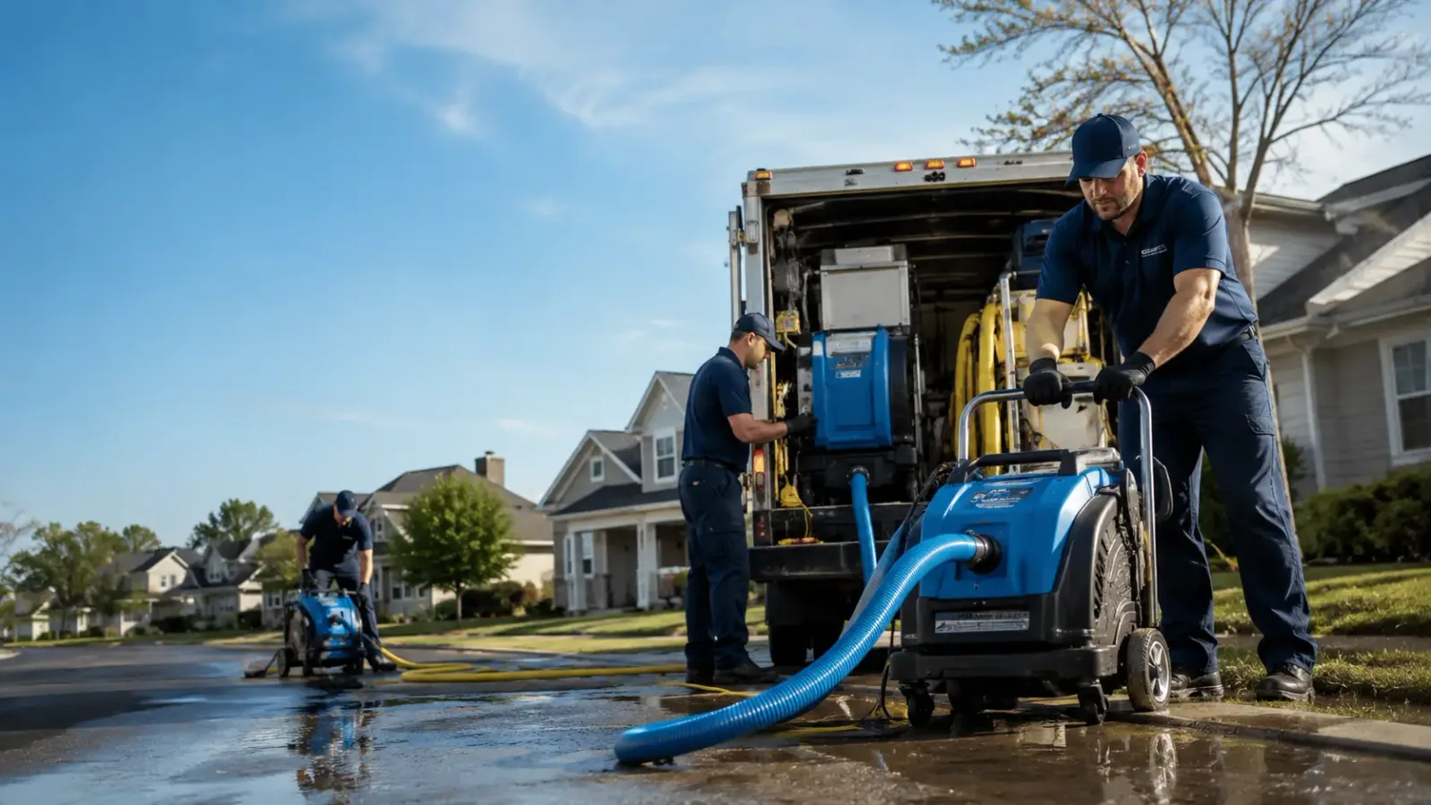 Flood Damage Cleanup in Long Bottom, OH